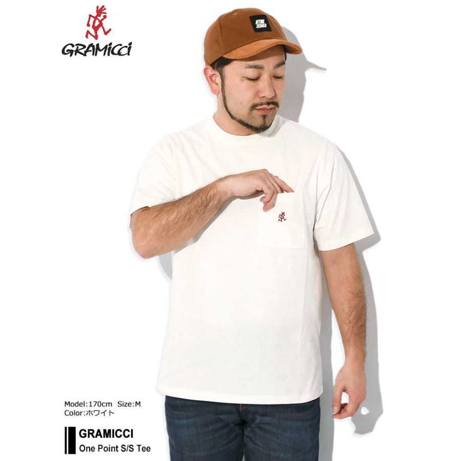 GRAMICCI グラミチ Tシャツ 半袖 メンズ ワン ポイント ( One