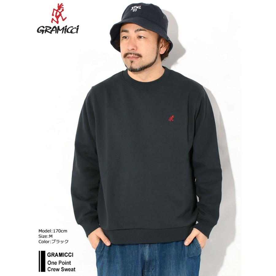 Gramicci（グラミチ） トレーナー メンズ 26SS ワン ポイント クルー