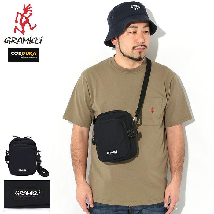 shoulder bag／コーデュラブラック GRAMICCI グラミチ] CORDURA MINI SHOULDER BAG | コーデュラ