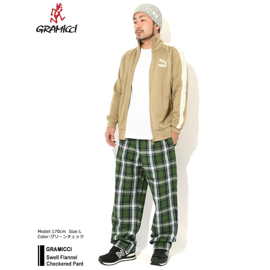 GRAMICCI（グラミチ） パンツ メンズ スウェル フランネル チェッ