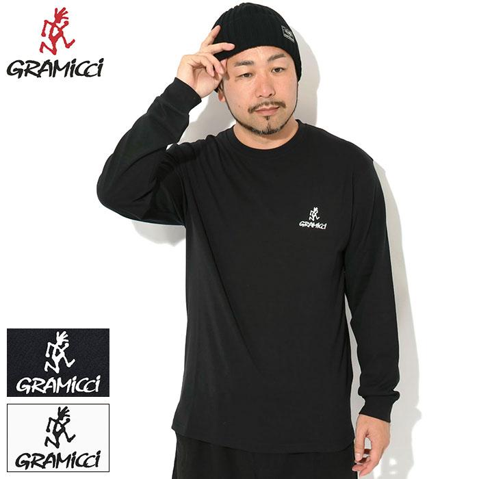 Gramicci（グラミチ） ロンT Tシャツ 長袖 メンズ ワン ポイント ロゴ