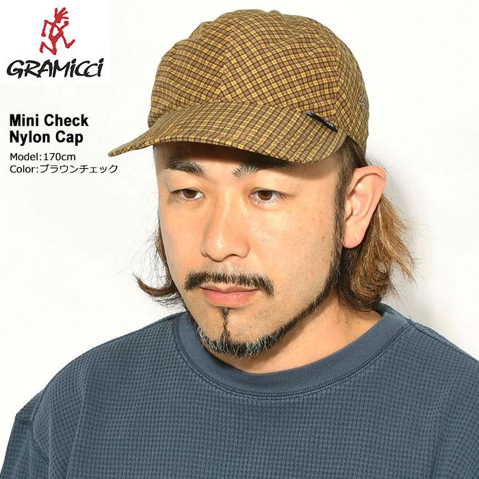 Gramicci（グラミチ） キャップ ミニ チェック ナイロン ( Mini Check
