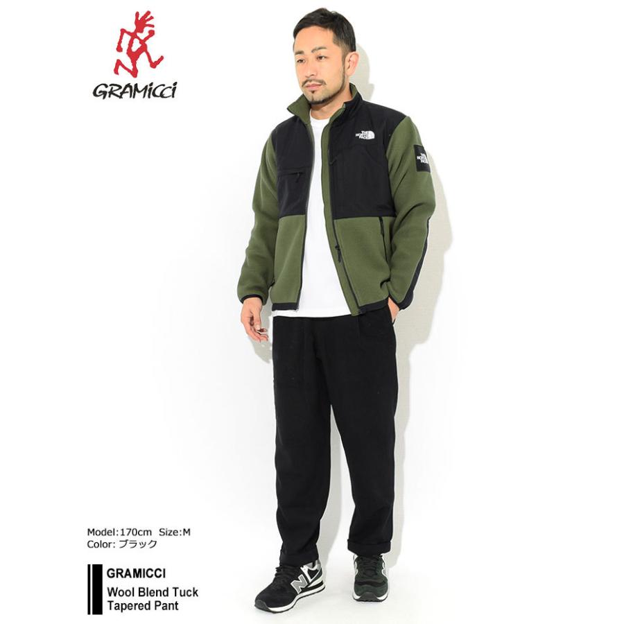 GRAMICCI グラミチ パンツ メンズ ウール ブレンド タック