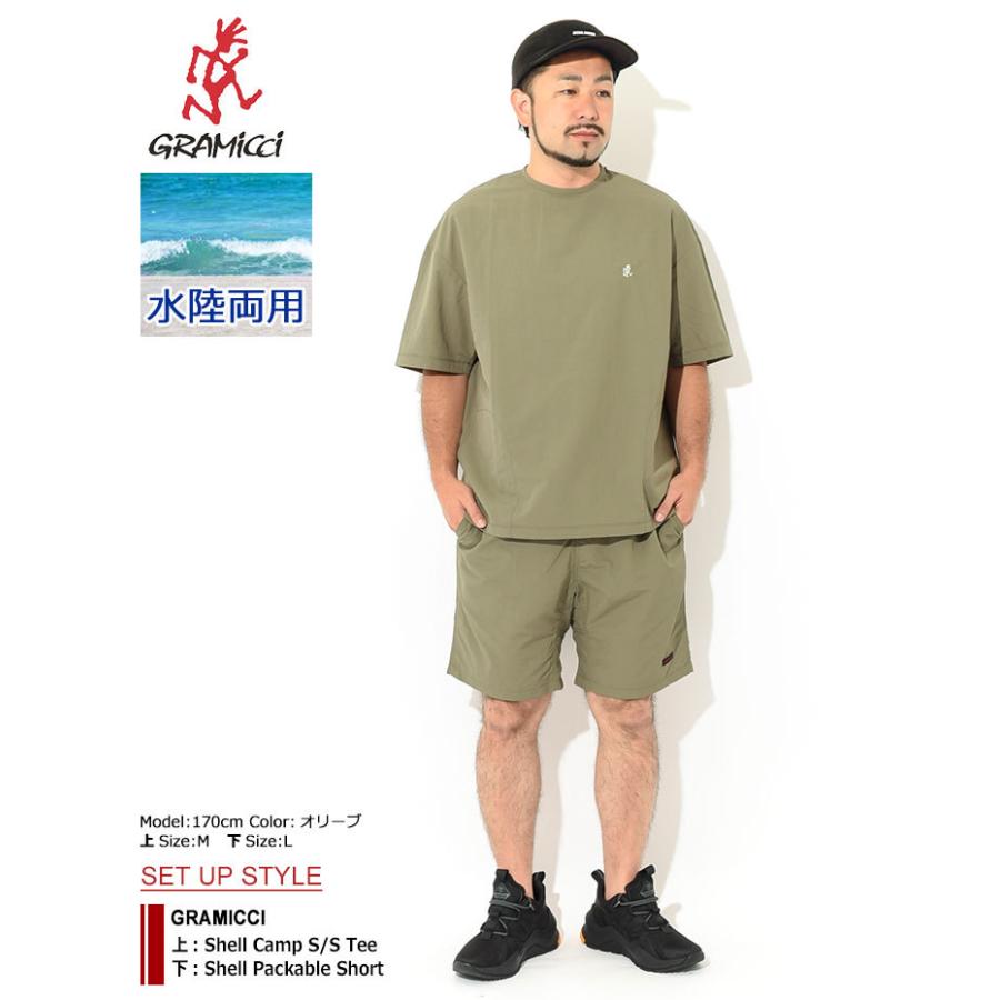 グラミチ ハーフパンツ GRAMICCI メンズ シェル パッカブル ショーツ ( Shell Packable Short 水陸両用 ボトムス GUP-21S039 )｜icefield｜09