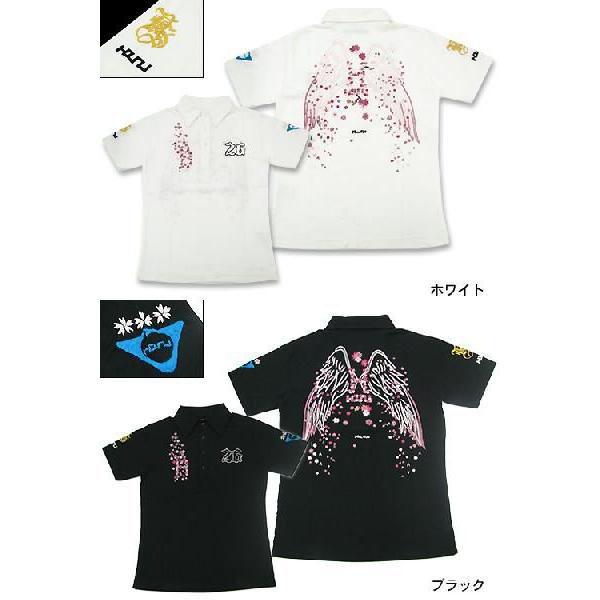 HOSU ホス Hosu サクラ ハンド エンブロイダリー ポロシャツ 半袖 限定 