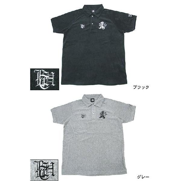 ホス Hosu×アンブロ サマー パイル ポロシャツ 半袖 コラボ(HOSU×UMBRO Summer Pile S/S Polo)｜icefield｜02