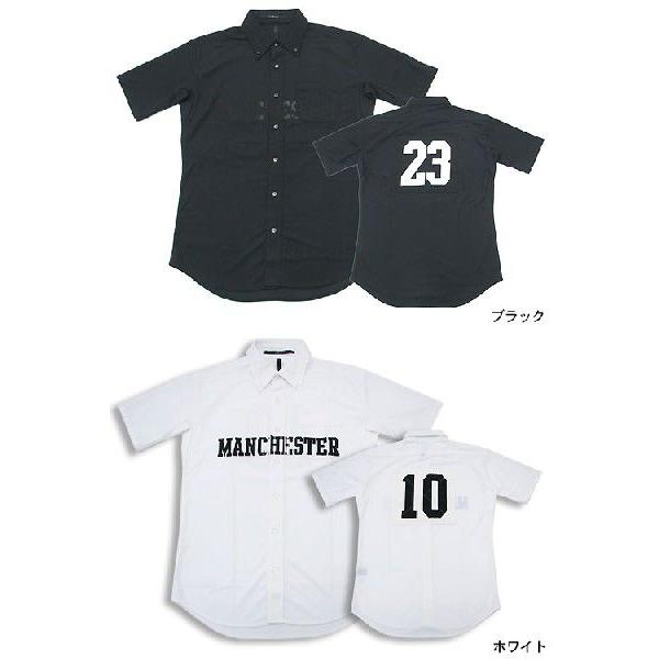 HOSU（ホス） Hosu×アンブロ マンチェスター ナンバー ボタン ダウン