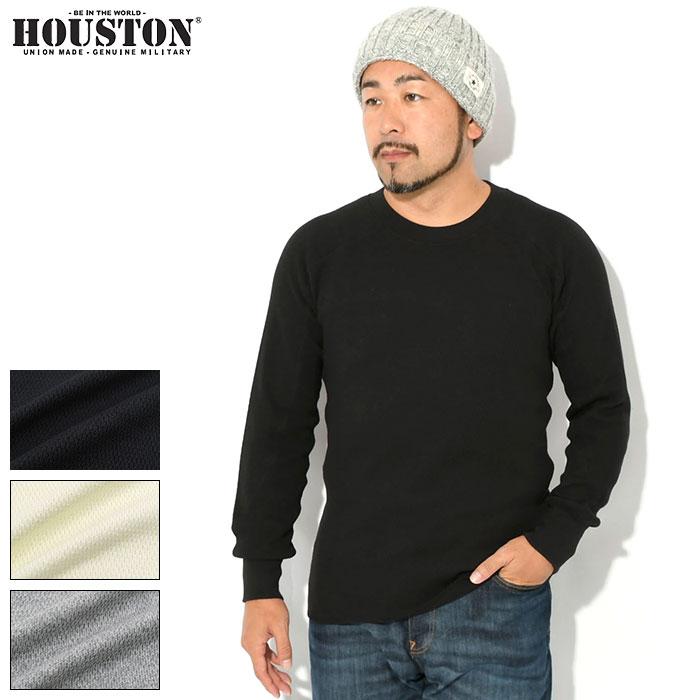 HOUSTON（ヒューストン） ロンT Tシャツ 長袖 メンズ ヘビー サーマル