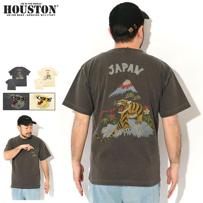 その他 Houston Tiger Stripe C4mouflage Vietnam HOUSTON（ヒューストン） Tシャツ 半袖 メンズ タイガー ピグメント