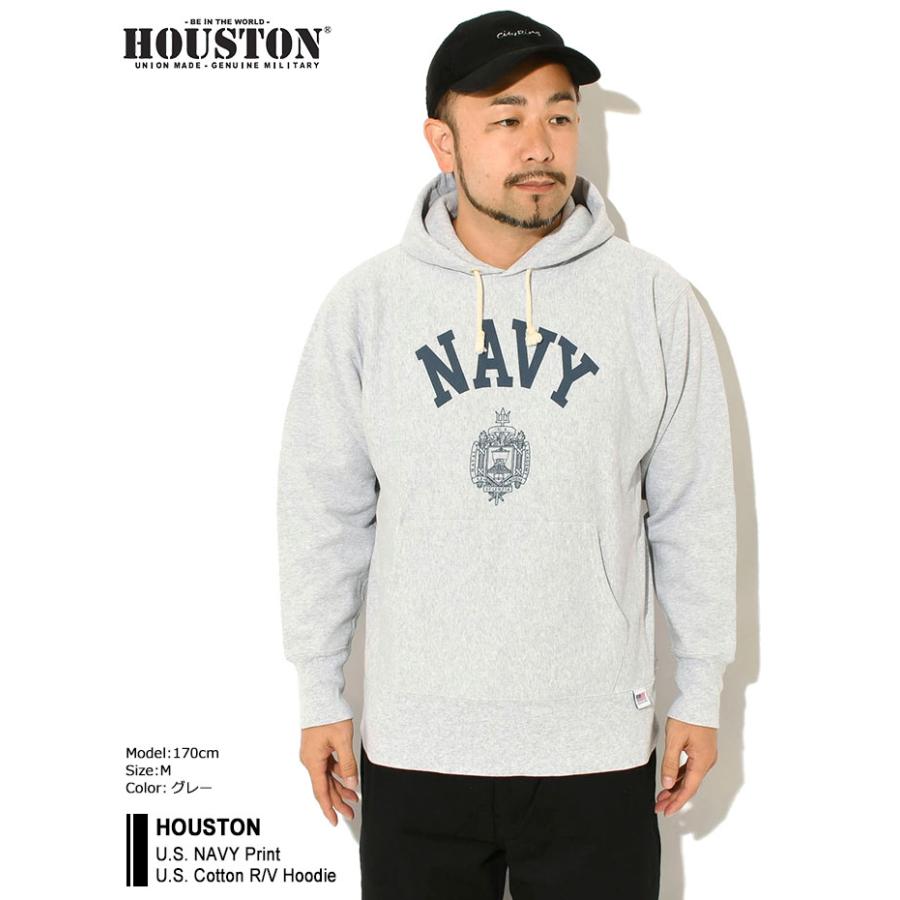 HOUSTON（ヒューストン） パーカー プルオーバー メンズ U.S. NAVY