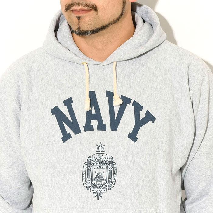 HOUSTON（ヒューストン） パーカー プルオーバー メンズ U.S. NAVY