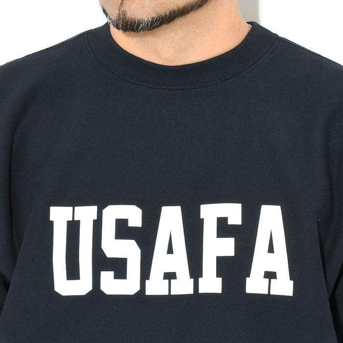 HOUSTON（ヒューストン） トレーナー メンズ USAFA プリント U.S.