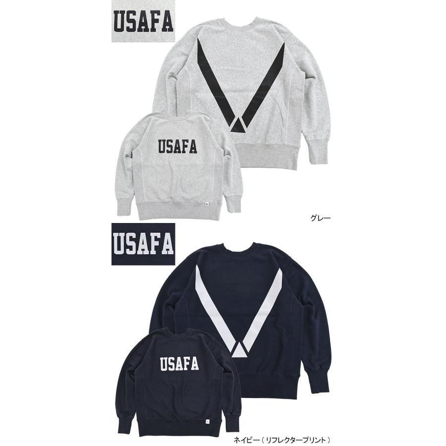 HOUSTON（ヒューストン） トレーナー メンズ USAFA プリント U.S.