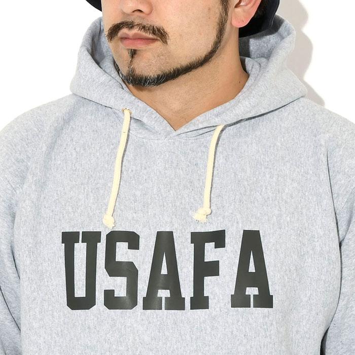 ヒューストン パーカー プルオーバー HOUSTON メンズ USAFA プリント