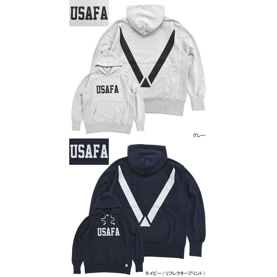 ヒューストン パーカー プルオーバー HOUSTON メンズ USAFA プリント