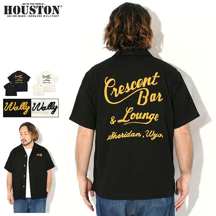 HOUSTON（ヒューストン） シャツ 半袖 メンズ バー ボウリング ( Bar