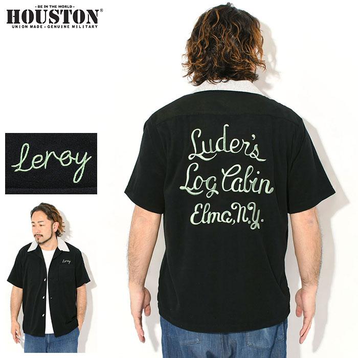 HOUSTON（ヒューストン） シャツ 半袖 メンズ リューダース パイル