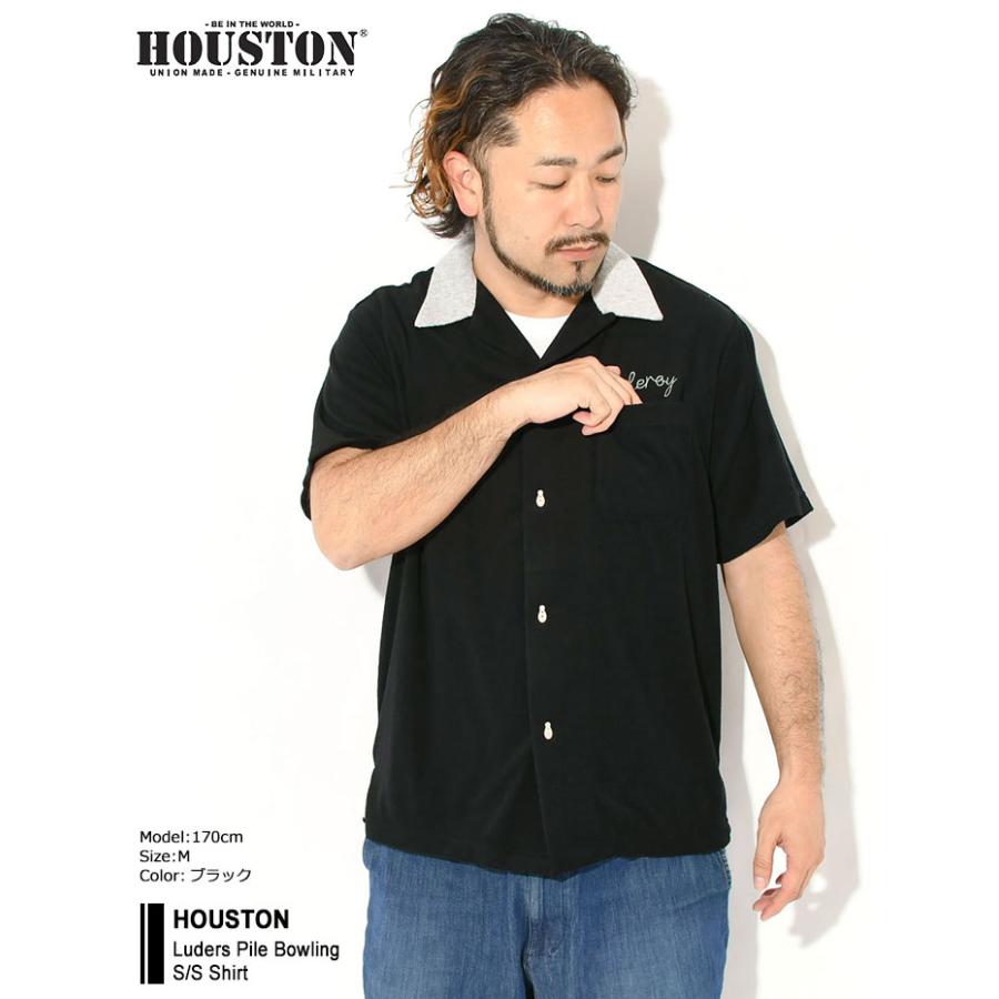 HOUSTON（ヒューストン） シャツ 半袖 メンズ リューダース パイル