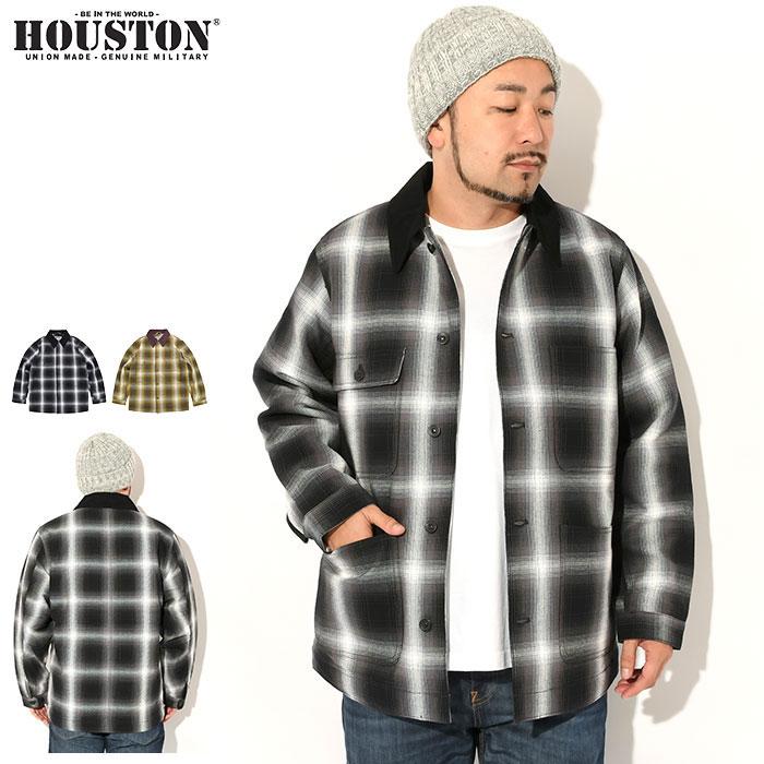 HOUSTON ヒューストン ジャケット メンズ オンブレ チェック HOUSTON ヒューストン ジャケット メンズ オンブレ チェック