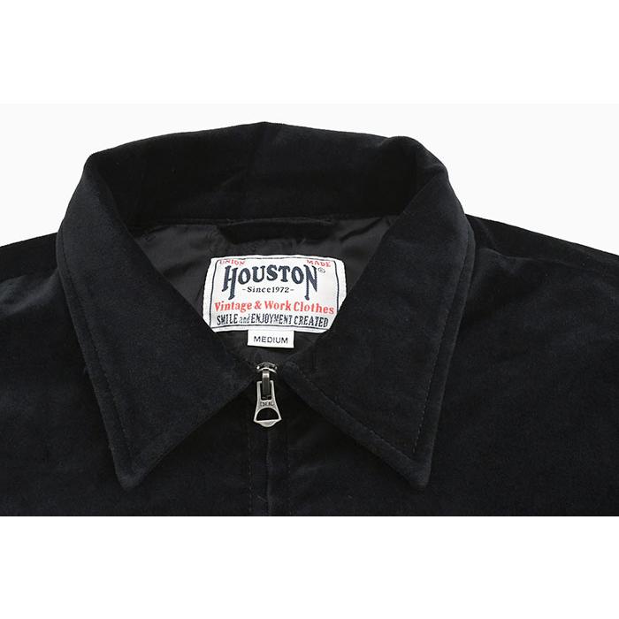 HOUSTON（ヒューストン） ジャケット メンズ マップ コットン ベルベ