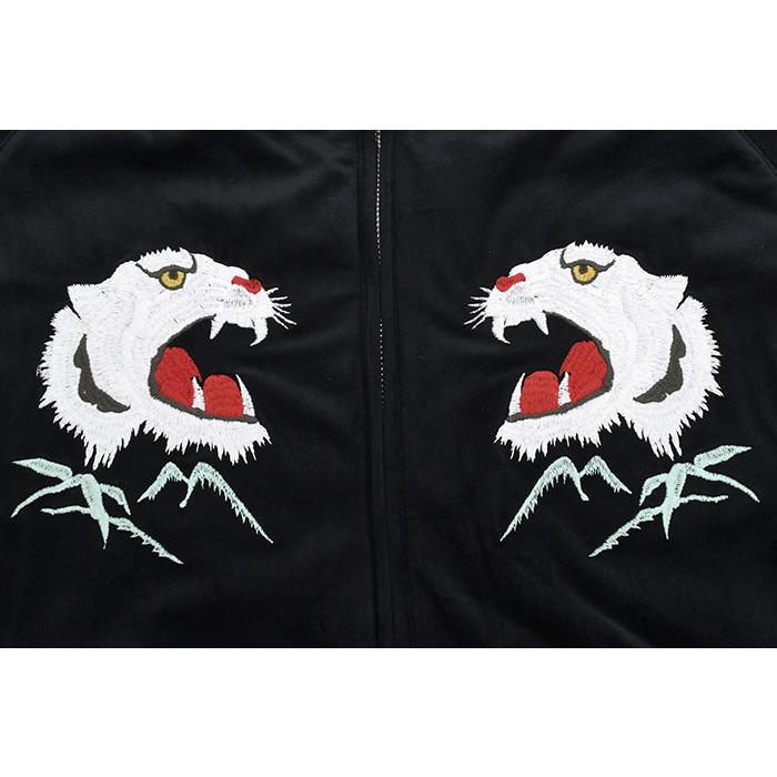 HOUSTON（ヒューストン） ジャケット メンズ タイガー ベルベティーン