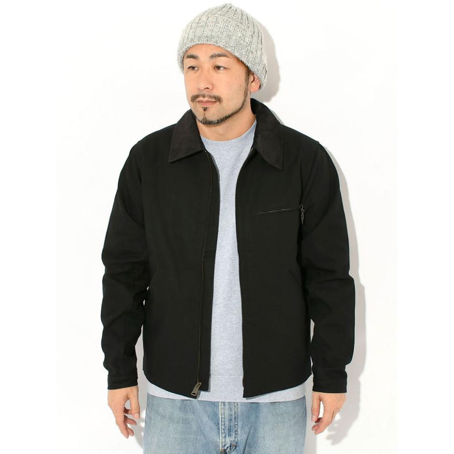 HOUSTON（ヒューストン） ジャケット メンズ ダック ジップ ワーク