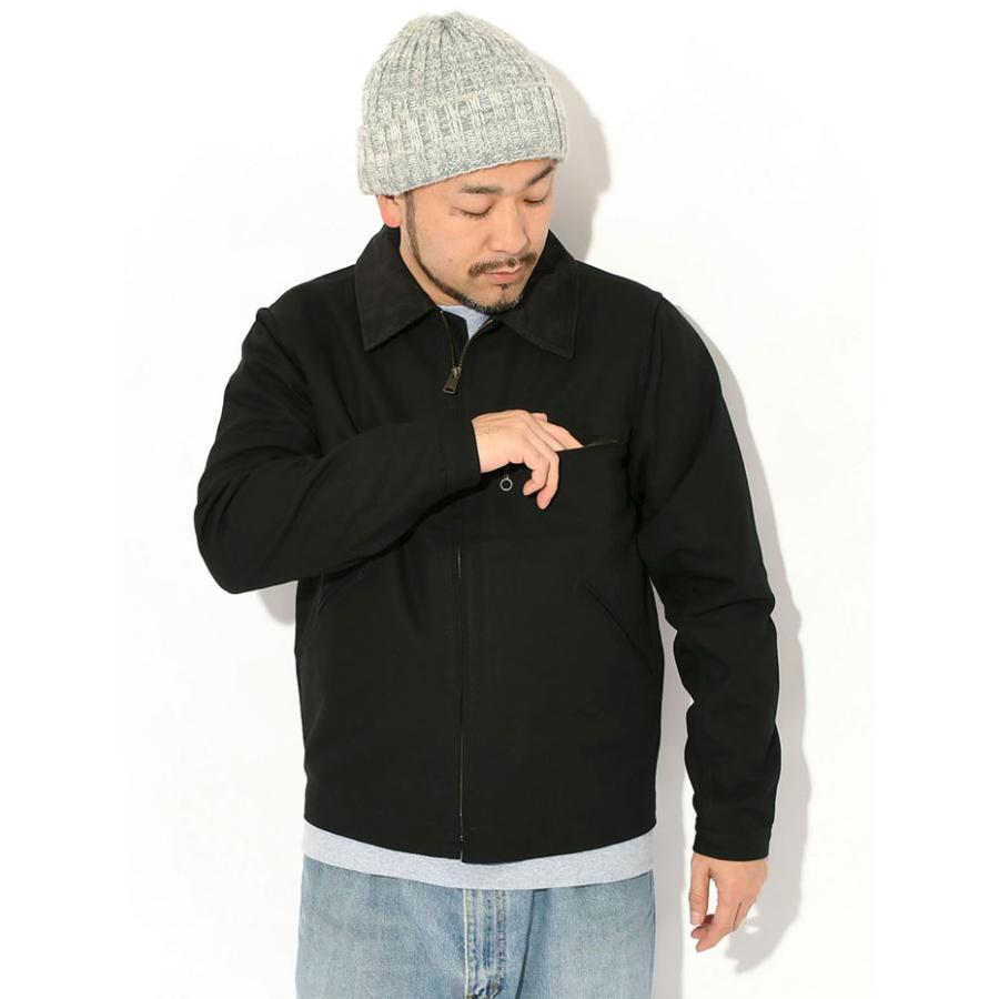 HOUSTON（ヒューストン） ジャケット メンズ ダック ジップ ワーク