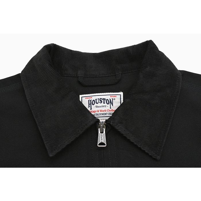 HOUSTON（ヒューストン） ジャケット メンズ ダック ジップ ワーク