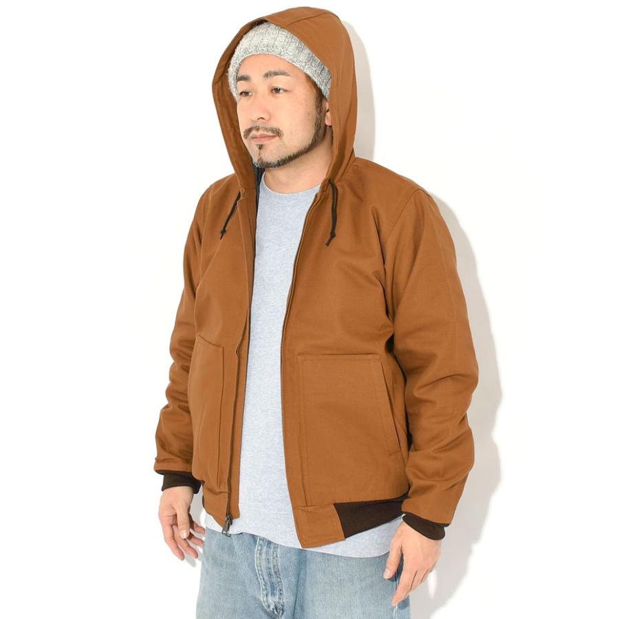 HOUSTON（ヒューストン） ジャケット メンズ ダック ジップ ワーク