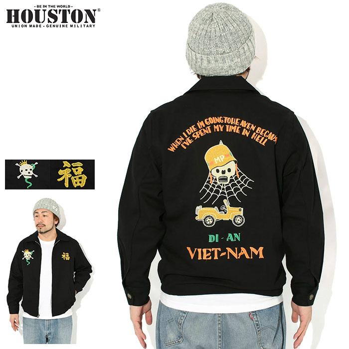 HOUSTON（ヒューストン） ジャケット メンズ スカル ベトナム ( Skull