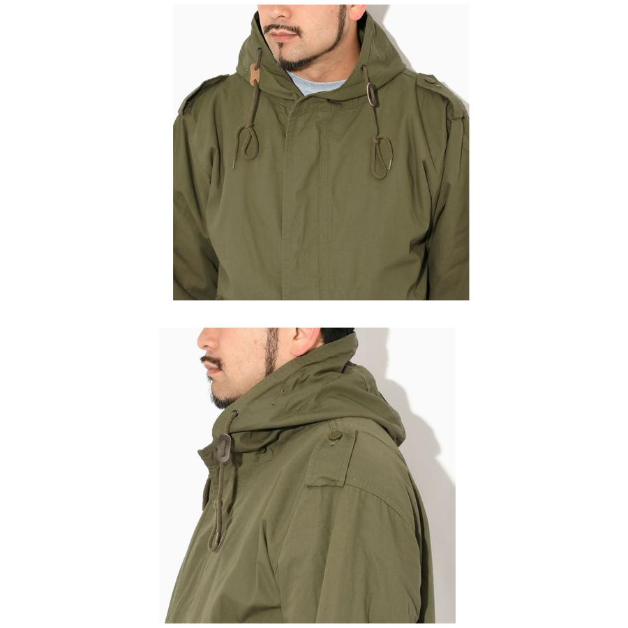 HOUSTON（ヒューストン） ジャケット メンズ M-51 パーカー ウィズ