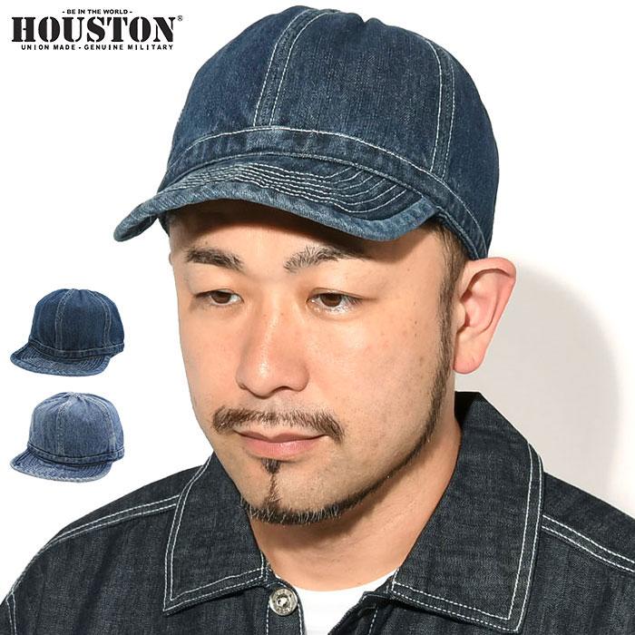 HOUSTON（ヒューストン） キャップ メンズ デニム アーミー ( HOUSTON