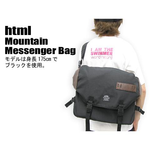 HTML03 html(エイチ・ティー・エム・エル) Mountain Messenger Bag