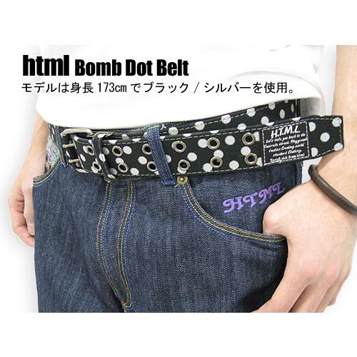html(エイチ・ティー・エム・エル) Bomb Dot Belt｜icefield