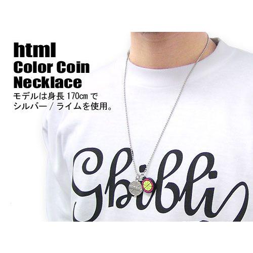 html(エイチ・ティー・エム・エル) Color Coin Necklace｜icefield