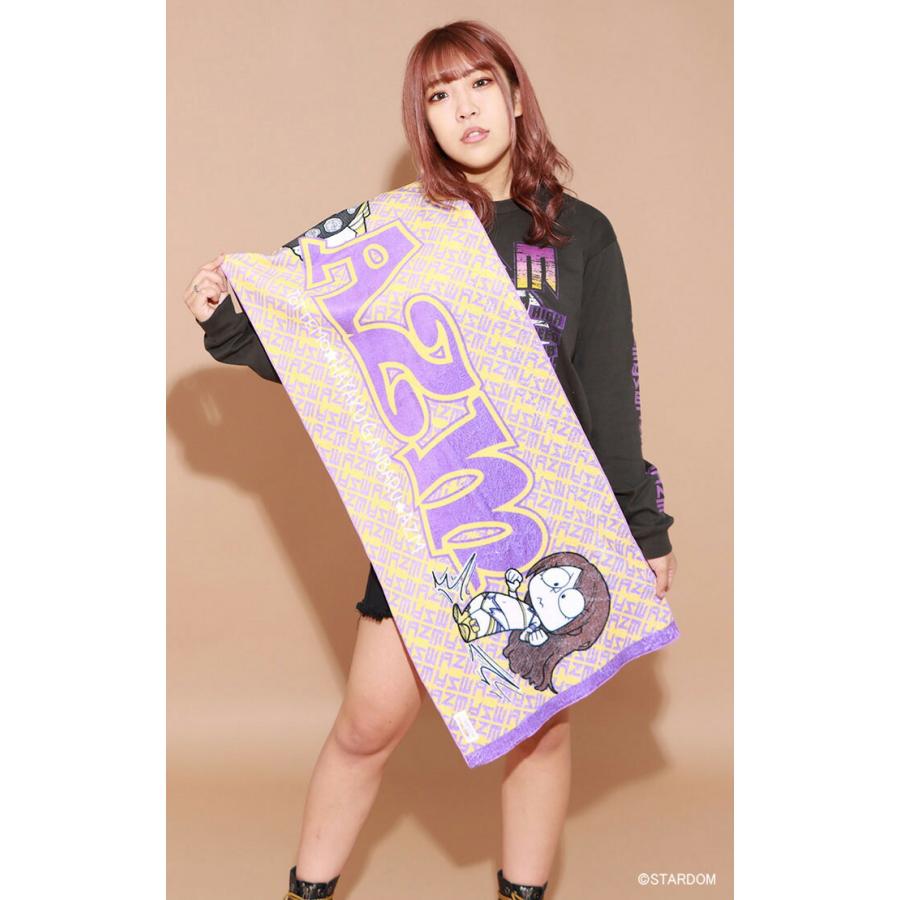 HTML ZERO3×STARDOM AZM コラボ タオル ( スターダム AZM THGA Sports Towel スポーツタオル HTML-ACS279 )｜icefield｜02