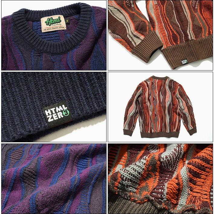 HTML03 エイチティエムエル ゼロスリー セーター HTML ZERO3 メンズ