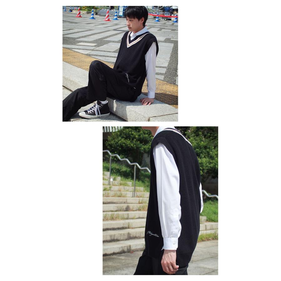 エイチティエムエル ゼロスリー ベスト HTML ZERO3 メンズ スチューデント チルデン ニット(Student Chiruden Knit Vest HTML-CT231) | HTML03 | 08