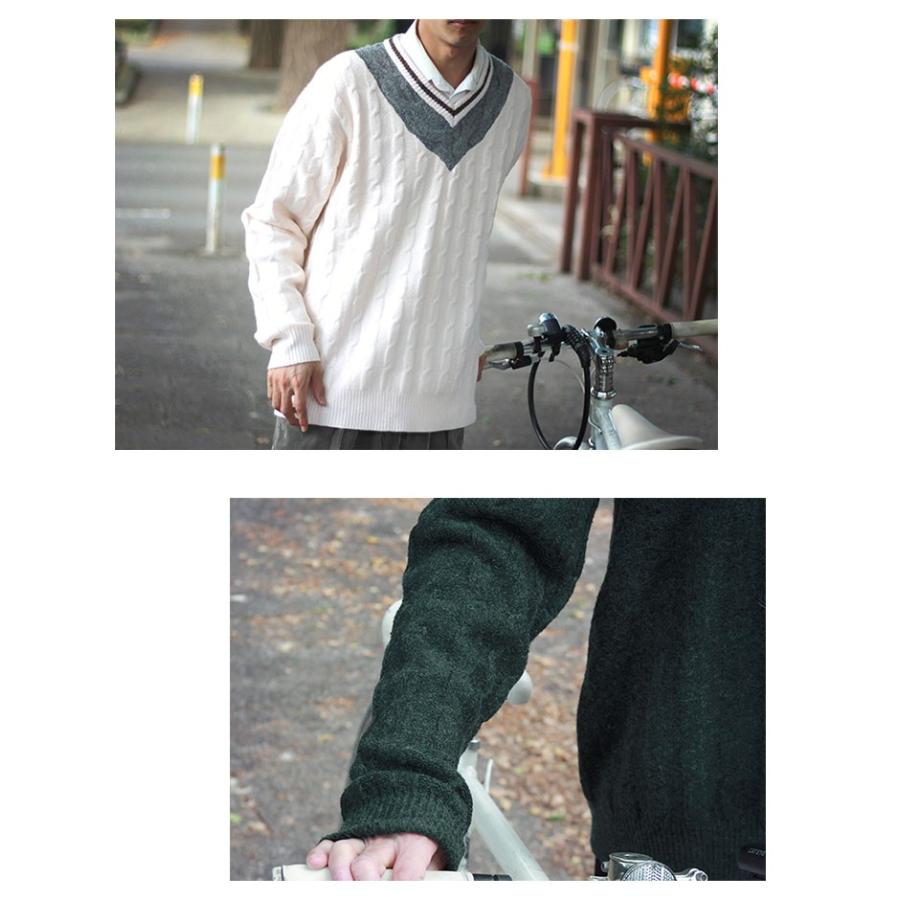 エイチティエムエル ゼロスリー セーター HTML ZERO3 メンズ スチューデント チルデン ニット(Student Chiruden Knit Sweater HTML-CT232) | HTML03 | 10