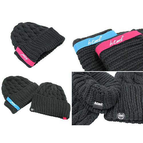 html(エイチ・ティー・エム・エル) Neon Line Beanie | HTML03 | 02