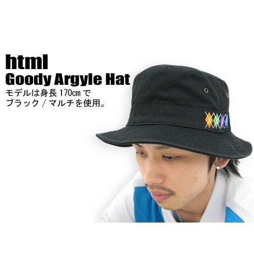 html(エイチ・ティー・エム・エル) Goody Argyle Hat | HTML03