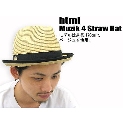 html(エイチ・ティー・エム・エル) Muzik 4 Straw Hat | HTML03