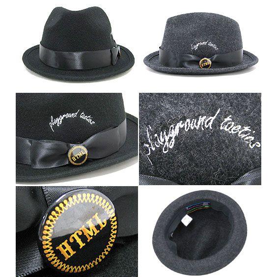 html(エイチ・ティー・エム・エル) Ground Home Felt Hat | HTML03 | 02