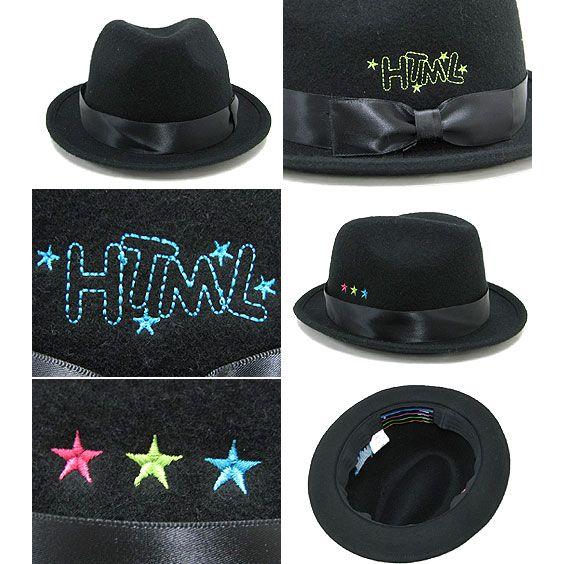 エイチ・ティー・エム・エル html ブロスター フェルト ハット(HTML Brostar Felt Hat) | HTML03 | 02