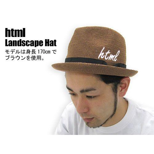 エイチ・ティー・エム・エル html ランドスケープ ハット(HTML Landscape Hat) | HTML03