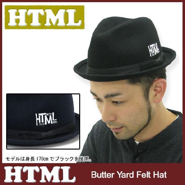 エイチ・ティー・エム・エル html バター ヤード フェルト ハット(HTML Butter Yard Felt Hat) | HTML03