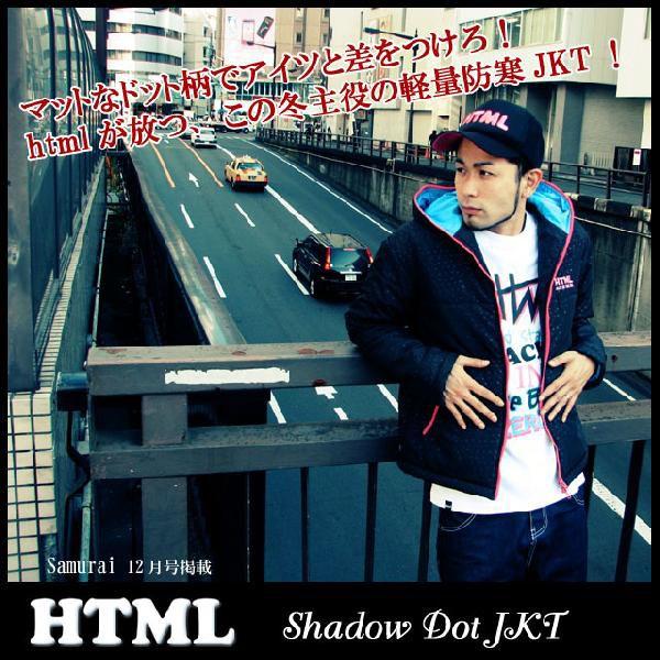 エイチ・ティー・エム・エル html シャドウ ドット ジャケット(HTML Shadow Dot JKT)｜icefield