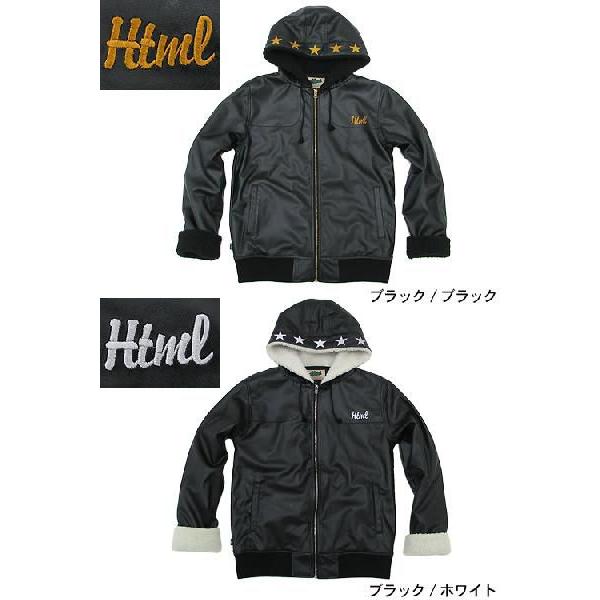 エイチ・ティー・エム・エル html ラゲット スター PU ジャケット(HTML Laghetto Star PU JKT)｜icefield｜02