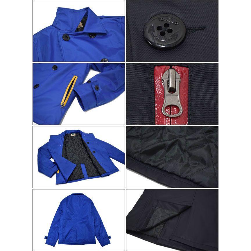 pichi モンスターコート WEB限定/OUTLET】【RBC】メルトンフーデットコート/ネイビー