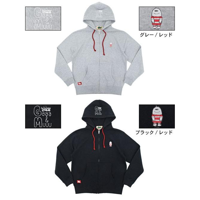 HTML03 エイチティエムエル ゼロスリー HTML ZERO3 パーカー ジップ